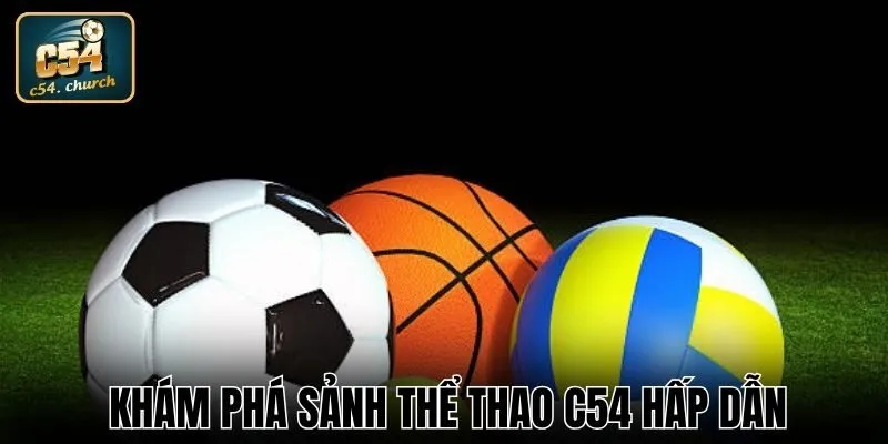 Các sảnh chơi thể thao C54 hấp dẫn